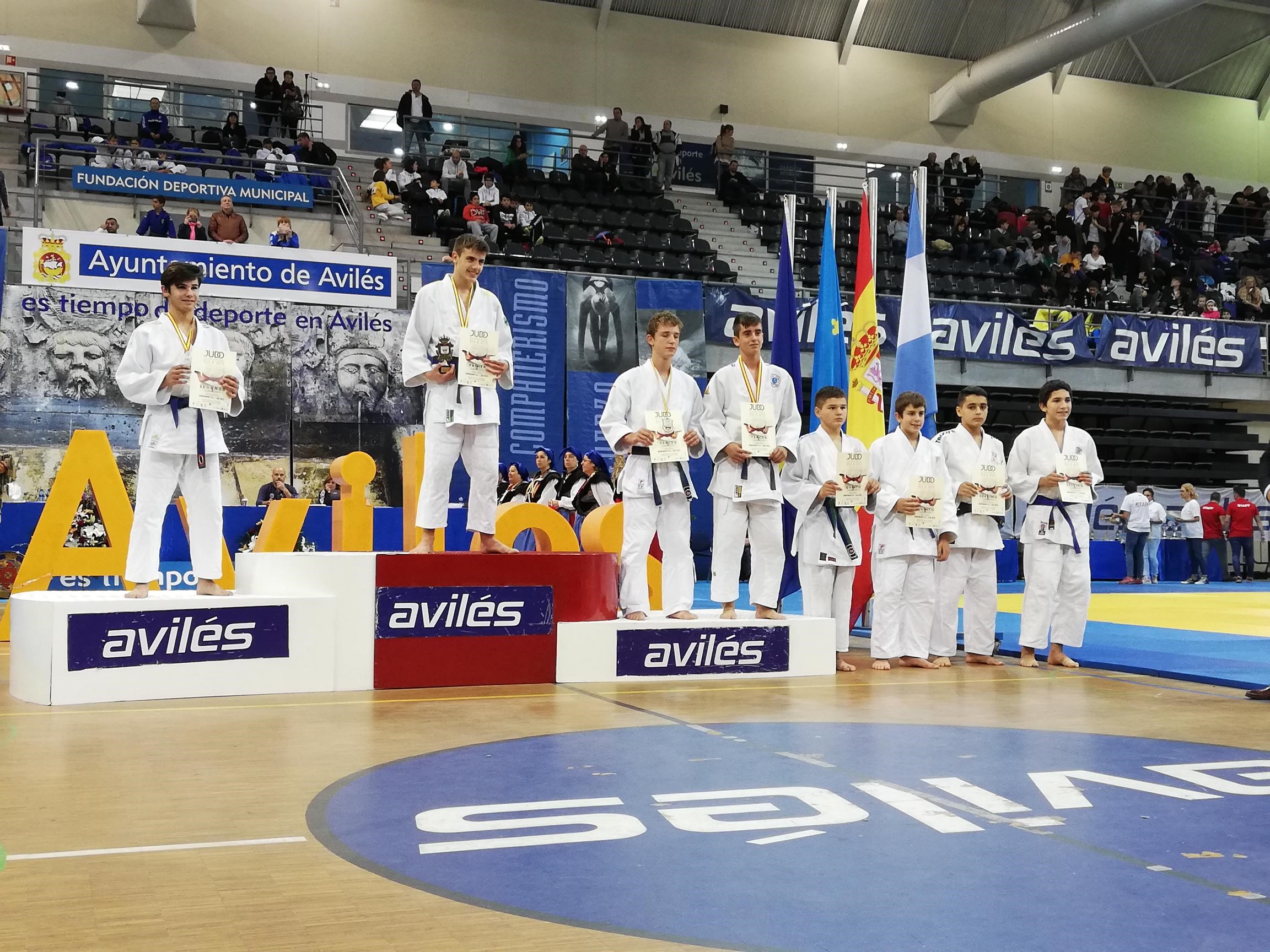 Cuatro medallas para los Navarros en la Supercopa Infantil y Cadete y Torneo Junior Avilés. 27 y 28 -10-18